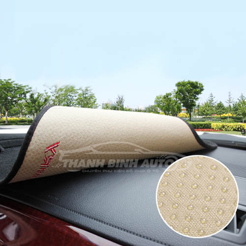 Thảm taplo chống nắng da carbon đủ các mẫu xe 2 thảm taplo chống nắng