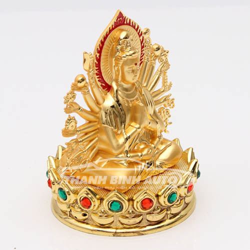 Tượng Quan Âm trang trí taplo xe ô tô 1 tượng quan âm