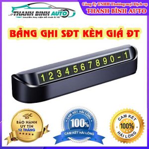 Bảng ghi số điện thoại