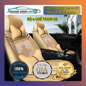 bộ 4 ghế bọc trùm xe