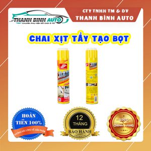 chai xịt tẩy tạo bọt