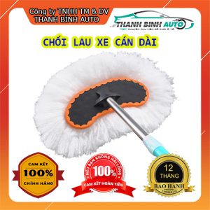 chổi lau xe cán dài