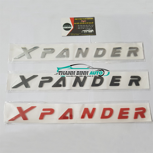 Miếng dán chữ Xpander