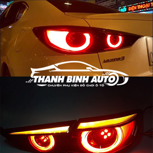 đèn hậu Mazda 3 2015 -2019 lên đời 2020