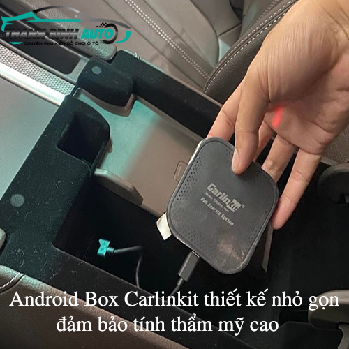 Với 6 triệu, Carlinkit là bộ chuyển màn hình zin thành Android rất đáng dùng tại Thanh Bình Auto