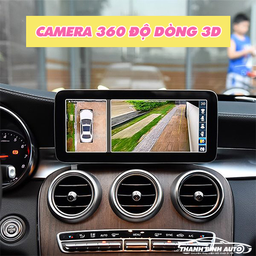 Thanh Bình Auto chuyên lắp đặt Camera 360 độ 3D
