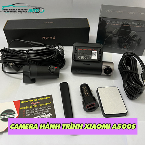 Camera hành trình XiaomI 70mai A500S chính hãng tại Thanh Bình Auto