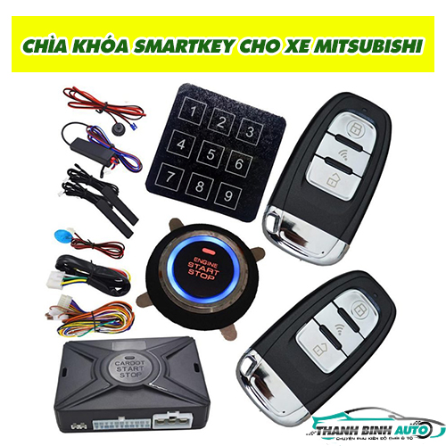 Thanh Bình Auto chuyên lắp đặt Chìa khóa Smart Key Mitsubishi