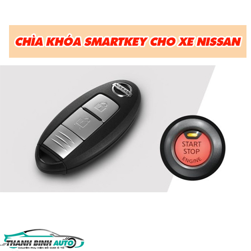 Chìa khóa Smart Key cho xe Nissan