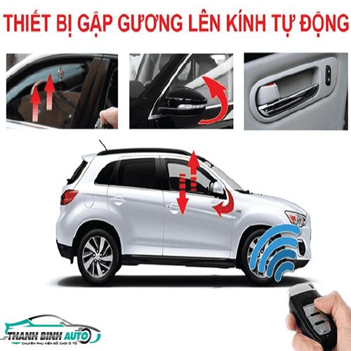 Gương tự động gập khi khóa xe ô tô tại Thanh Bình auto