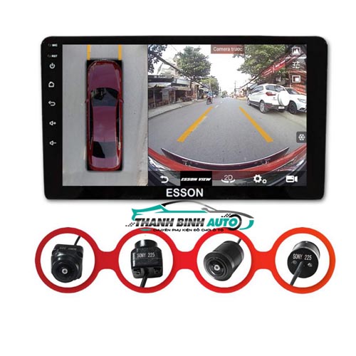 Màn hình DVD Android Esson E1000 360 View Thanh Bình Auto