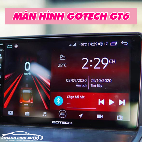 Mua màn hình Gotech GT6 sắc nét tại Thanh Bình Auto