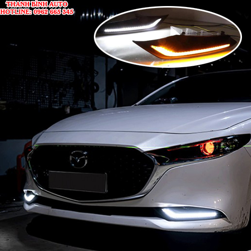 Độ đèn Led gầm trước Mazda 3 2020 cá tính độc đáo tại Thanh Bình auto