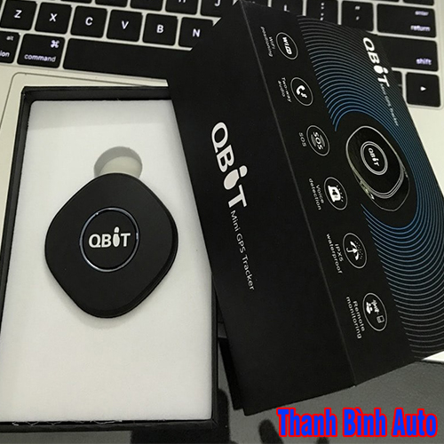 Thiết bị định vị không dây Qbit nhỏ chuyên nghiệp nhất thị trường tại Thanh Bình Auto