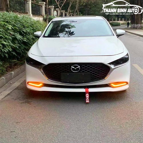 Độ đèn cho xe Mazda 3 giúp tăng cường độ ánh sáng đèn gầm trước xe