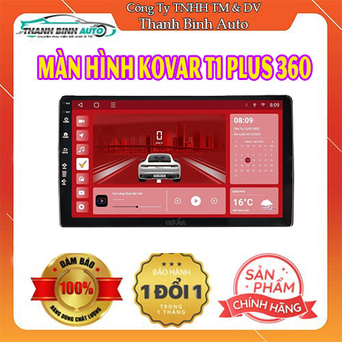 màn hình DVD Kovar T1 Plus 360 tại Thanh Bình auto