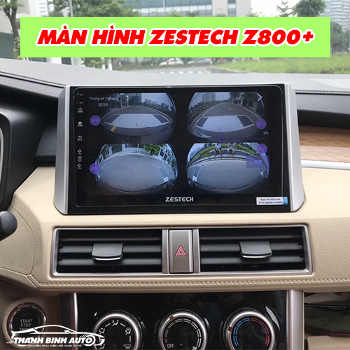 Màn hình Zestech Z800+ trang bị thêm chức năng chọn góc trực tiếp trên màn hình