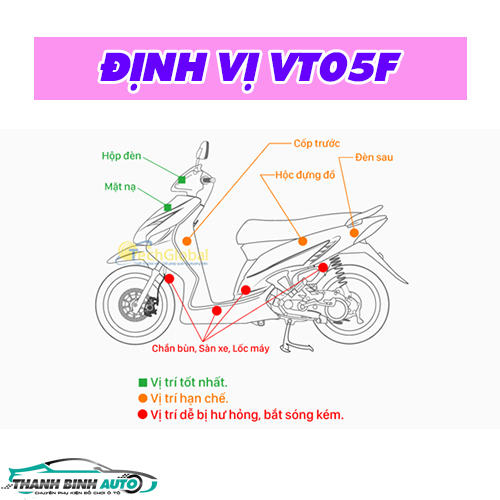 Hướng dẫn lắp đặt Định vị VT05F giấu kín - Thanh Bình Auto