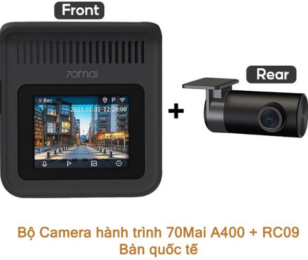 Camera hành trình 70MAI A400 kiểu dáng siêu đẹp, tích hợp nhiều chức năng mới nhất tại Thanh Bình Auto