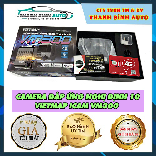 Mau camera hành trình Vietmap VM300 giá rẻ tại Thanh Bình Auto