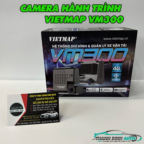 Camera hành trình Vietmap VM300 giúp quản lý phương tiện từ xa hiệu quả