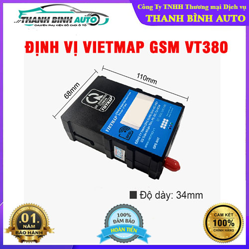 Định vị Vietmap GSM VT380 Thanh Bình Auto