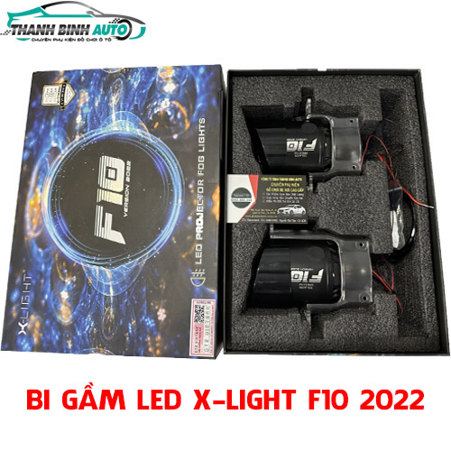 Địa chỉ độ đèn bi Led X-Light F10 2022 uy tín tại Thanh Bình Auto