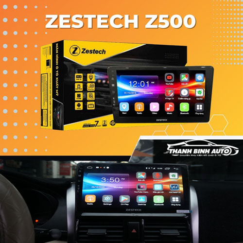 Màn hình Android Zestech Z500 tại Thanh Bình Auto