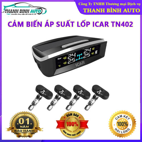 Cảm biến áp suất lốp Icar TN402 tại Thanh Bình Auto