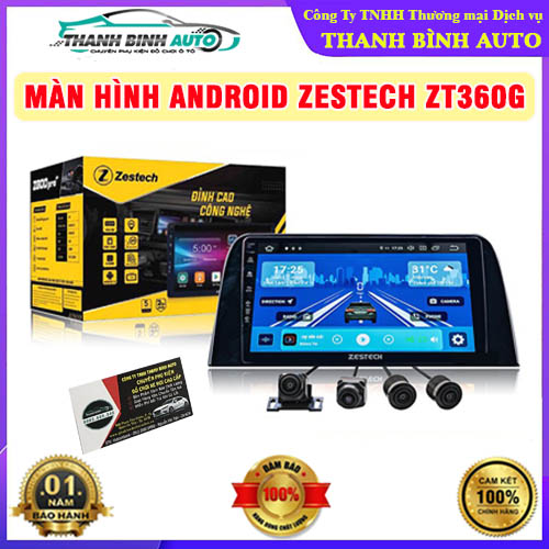 Màn hình Android Zestech ZT360G Thanh Bình Auto