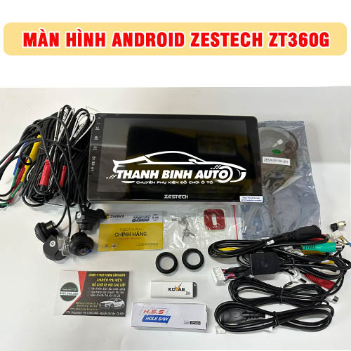 Thanh Bình Auto địa chỉ lắp màn hình Android Zestech ZT360G chính hãng tại TPHCM