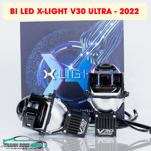 Đèn Bi Led X-Light V30 Ultra 2022 tại Thanh Bình Auto