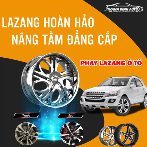 Phay lazang - mâm ô tô