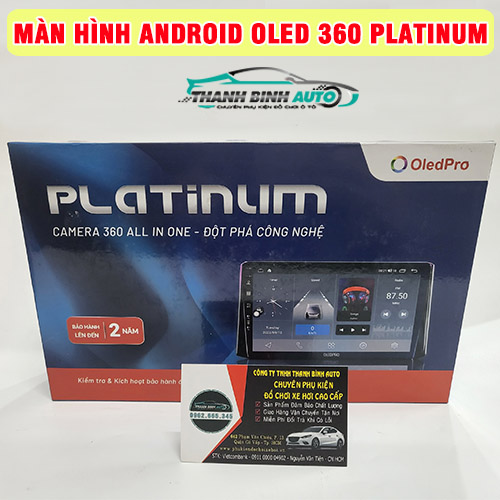 Hình ảnh màn hình Android Oled 360 Platinum tại Thanh Bình Auto