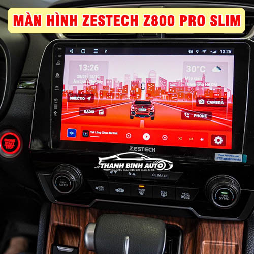 Địa chỉ lắp màn hình Android Zestech Z800 Pro Slim uy tín tại TPHCM