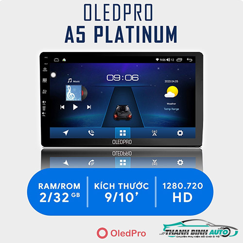 OledPro A5 Platinum sử dụng màn hình QLED – Trang bị công nghệ 5G