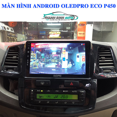 Địa chỉ lắp màn hình Android OledPro Eco P450 uy tín chất lượng tại TP Thủ Đức