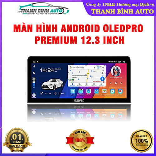 Màn hình Android OledPro Premium 12.3 inch Thanh Bình Auto