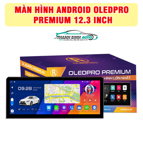 man hinh android oledpro premium 12 3 inch thanh binh auto4