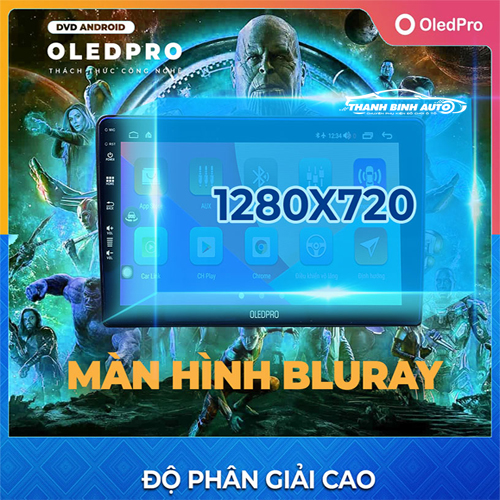Màn hình Android OledPro X4 New tại Thanh Bình Auto