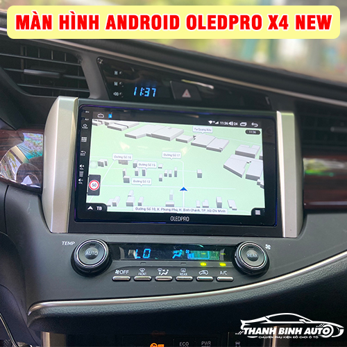 Địa chỉ lắp màn hình Android OledPro X4 New uy tín chất lượng tại TP Thủ Đức