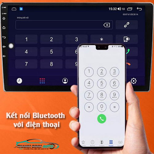 Kết nối cùng với Bluetooth điện thoại