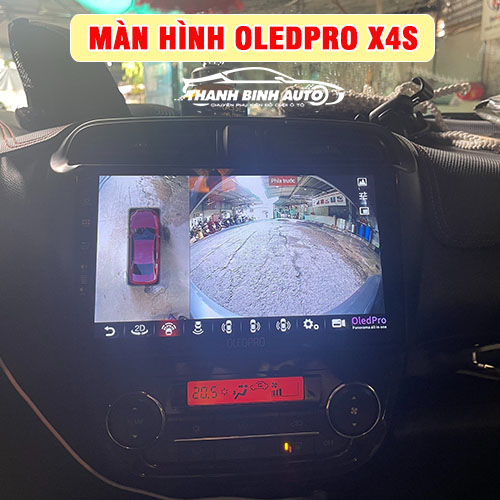 Màn hình OledPro X4S tích hợp camera 360 hỗ trợ lái xe an toàn