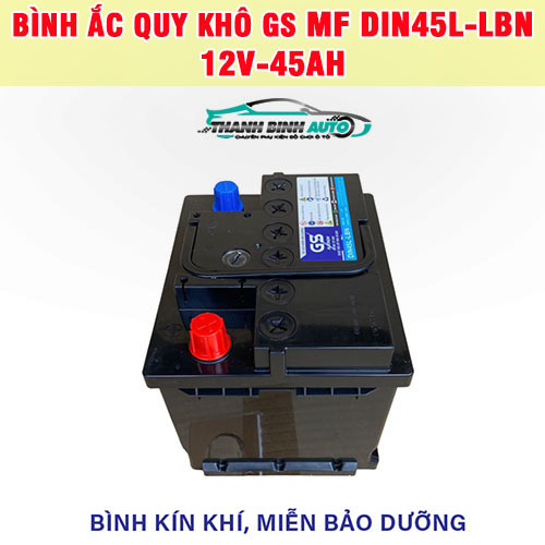 Ưu điểm của bình ắc quy khô GS MF DIN45L-LBN 12V-45AH