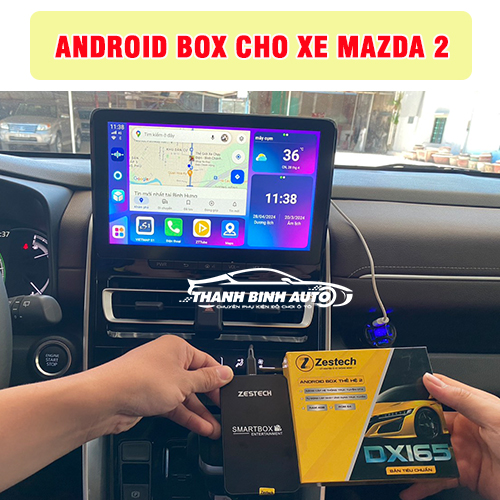 Địa chỉ lắp Android Box cho xe Mazda 2 uy tín chất lượng tại TPHCM