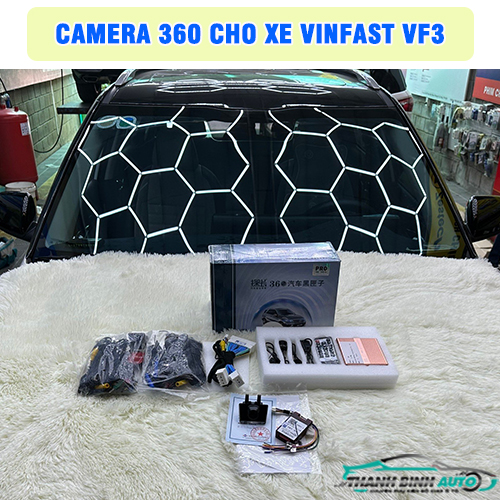 Địa chỉ lắp Camera 360 cho xe Vinfast VF3 uy tín chất lượng tại TPHCM