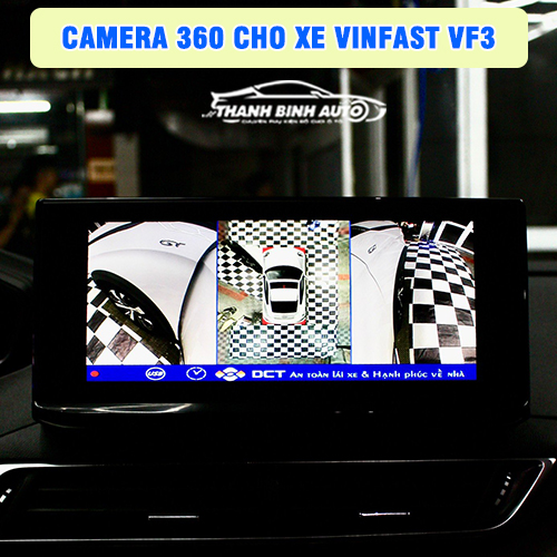 Camera 360 được tích hợp hệ thống đánh góc lái theo vô lăng