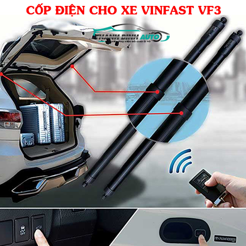 Độ cốp điện cho xe VinFast VF3 tại Thanh Bình Auto