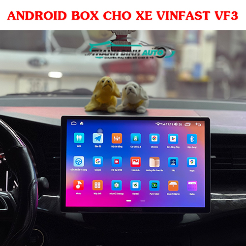 Lắp màn hình Android xho xe VinFast VF3 tại Thanh Bình Auto
