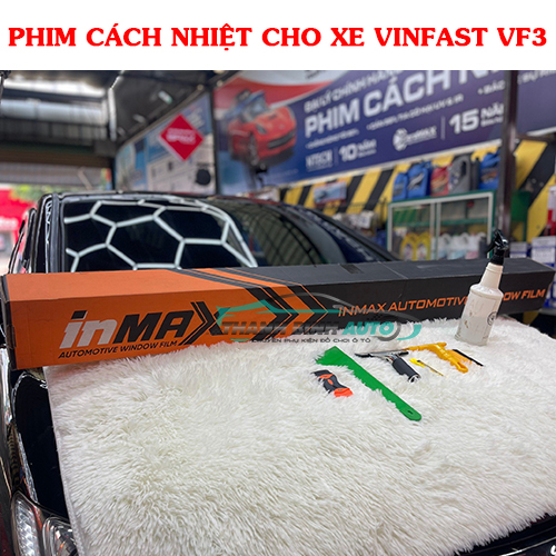 Lắp phim cách nhiệt cho xe VinFast VF3 tại Thanh Bình Auto